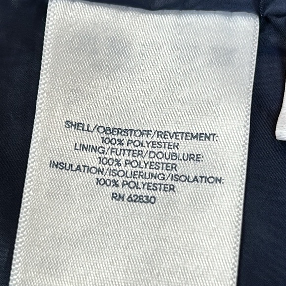 Lands’ End Primaloft girls jacket. Peacock Galaxy. Size XXL (18H-20H). - Picture 7 of 16